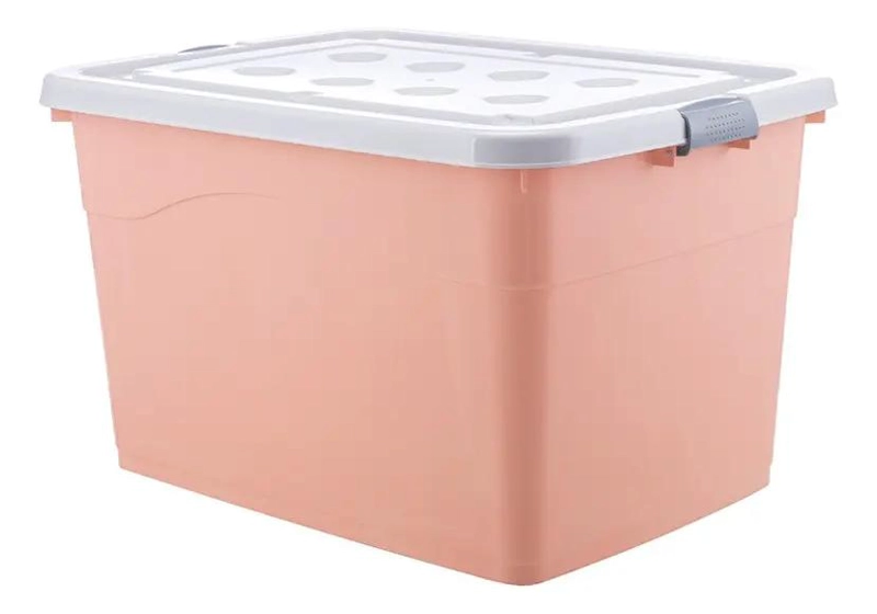CAJA ORGANIZADORA PLASTICA CON RUEDAS CAPACIDAD 45 LITROS MULTIUSO - 1