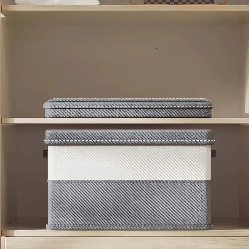 CAJA ORGANIZADORA PLEGABLE PARA ROPA GRAN TAMAÑO 58X40X38 CM - 5