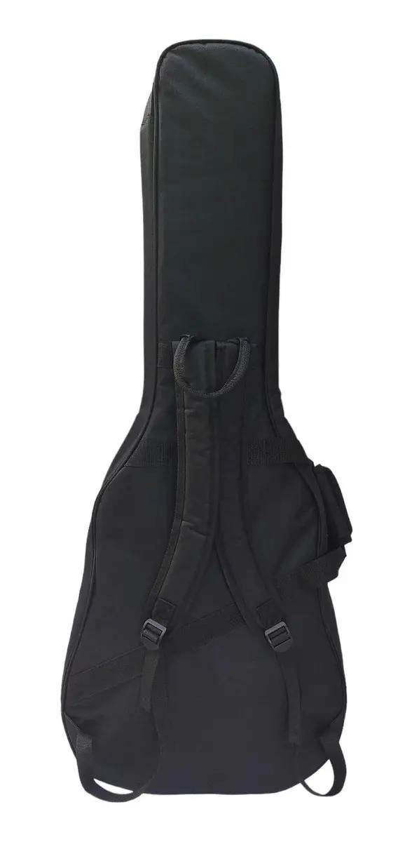 FUNDA SEMIRIGIDA ACOLCHADA PARA GUITARRA ACUSTICA METALICA FOLK - 2