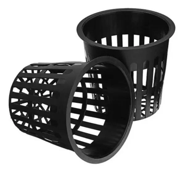 PACK DE 50 CANASTOS PARA CULTIVO HIDROPONICO CON ESPONJAS DE 70MM - 1