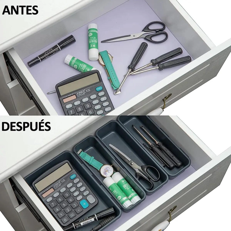 ORGANIZADOR DE CAJON MULTIUSO PARA OFICINA Y HOGAR - 5