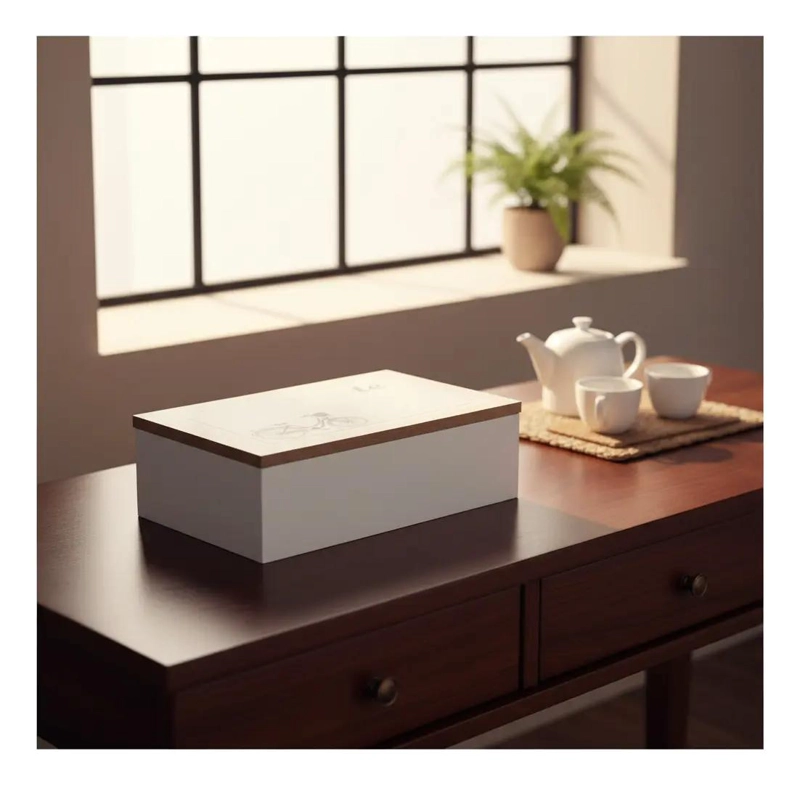 ORGANIZADOR DE MADERA PARA TE  E INFUSIONES CON COMPARTIMENTOS - 2