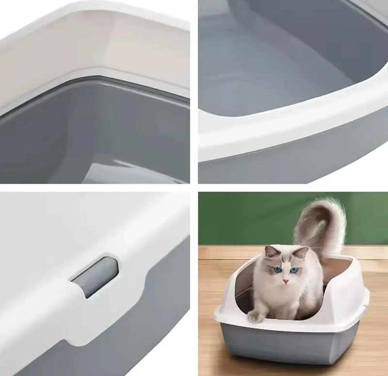 ARENERO GRANDE ABIERTO PARA GATOS CON PALA SANITARIA INCLUIDA - 2