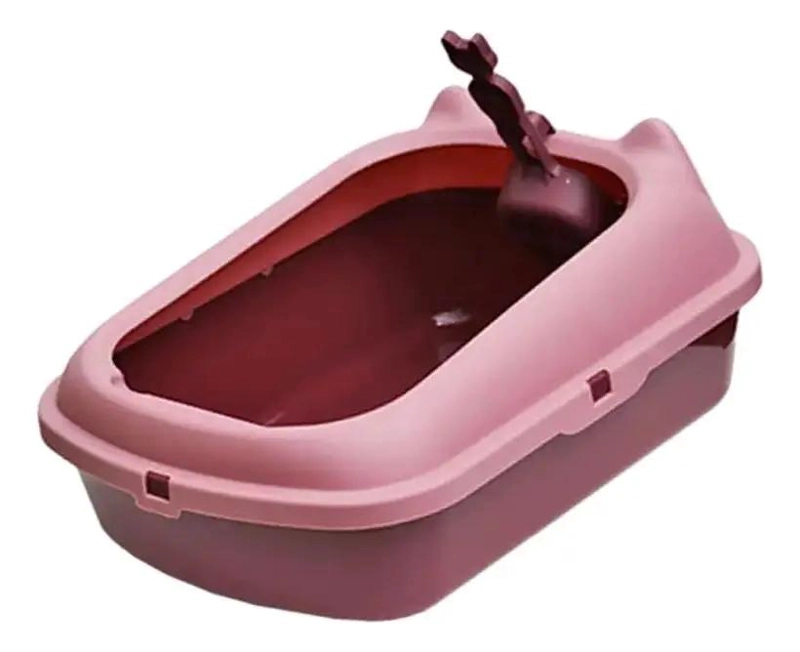 ARENERO ABIERTO GRANDE PARA GATOS CON PALA SANITARIA INCLUIDA - 1