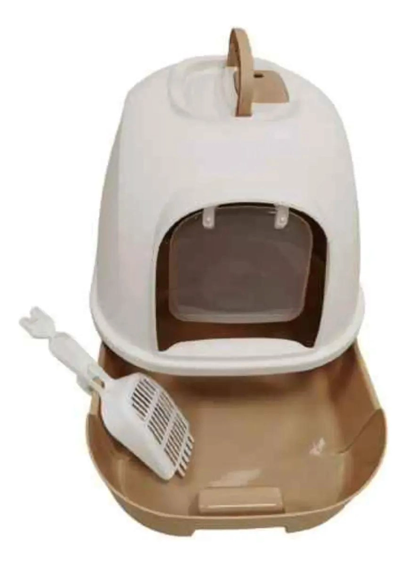 ARENERO SANITARIO PARA GATO CON BANDEJA FACIL DE LIMPIAR - 3