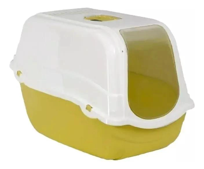 ARENERO CERRADO PARA GATO CON BANDEJA SANITARIA Y FILTRO DE CARBON - 1