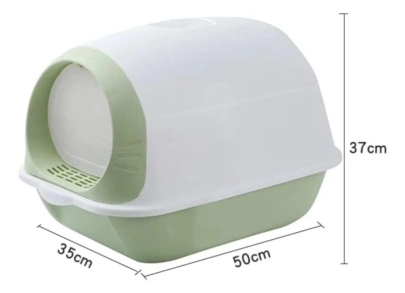 ARENERO MEDIANO PARA GATOS CON CAJA SANITARIA PRACTICA Y FUNCIONAL - 3