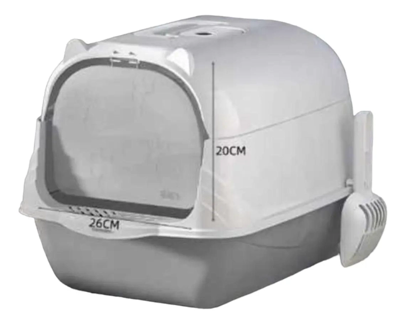 ARENERO XL PARA GATOS CON BANDEJA SANITARIA AMPLIA Y RESISTENTE - 1
