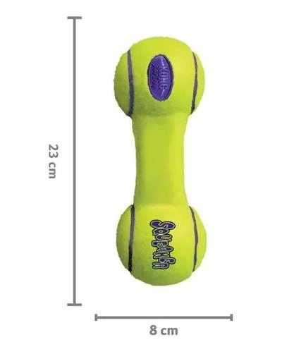 JUGUETE PARA PERROS TIPO MANCUERNA CON SONIDO TALLA GRANDE - 4