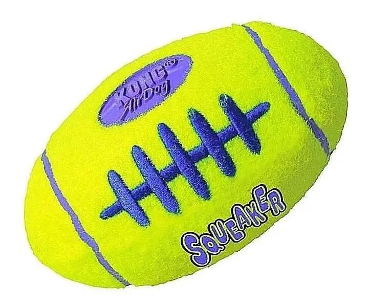 PELOTA PARA PERROS CON SONIDO TIPO FOOTBALL COLOR AMARILLO - 3