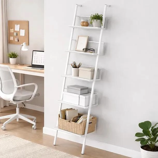 ESTANTE MODERNO ORGANIZADOR PARA LIVING Y DORMITORIO CON 5 NIVELES - 3