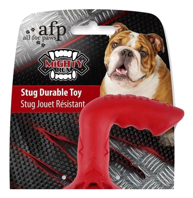 JUGUETE INTERACTIVO RESISTENTE PARA PERRO COLOR ROJO - 3