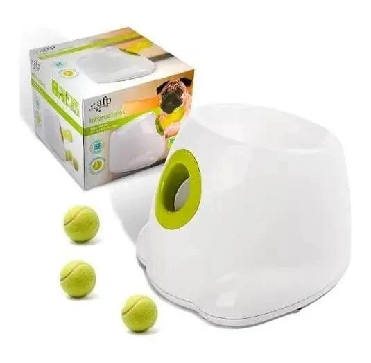 LANZADOR AUTOMATICO DE PELOTAS PARA PERROS CON FUNCION INTERACTIVA - 1