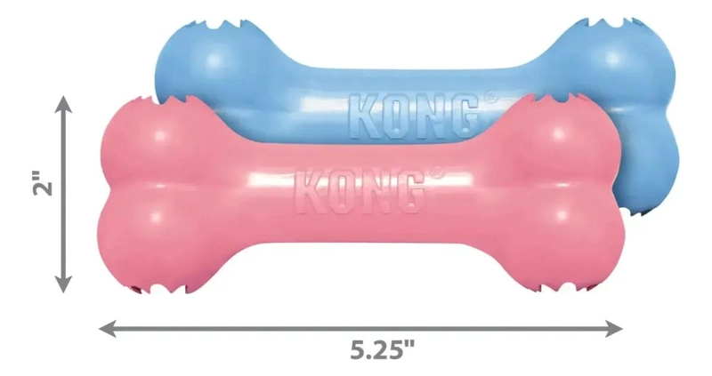 HUESO RELLENABLE PARA PERRO TAMAÑO PEQUEÑO PARA ENTRENAMIENTO - 1