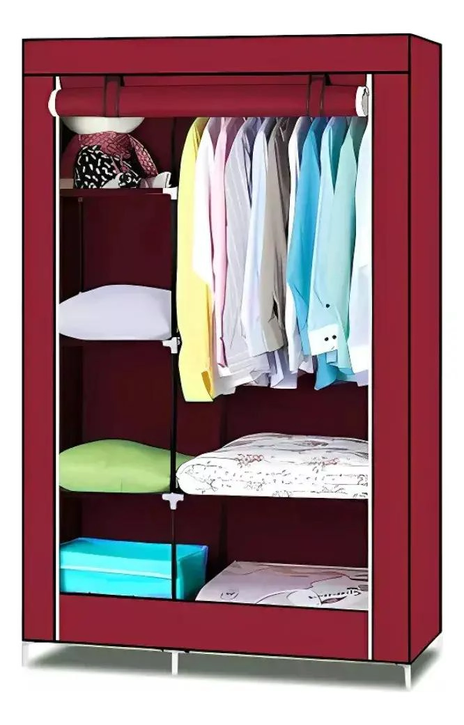 ORGANIZADOR PORTATIL PARA ROPA CON MULTIPLES COMPARTIMENTOS PARA ARMARIO - 1