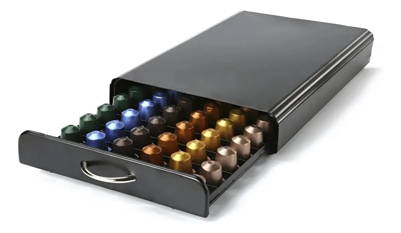 ORGANIZADOR PARA CAPSULAS DE CAFE  CON CAPACIDAD PARA 60 UNIDADES - 2