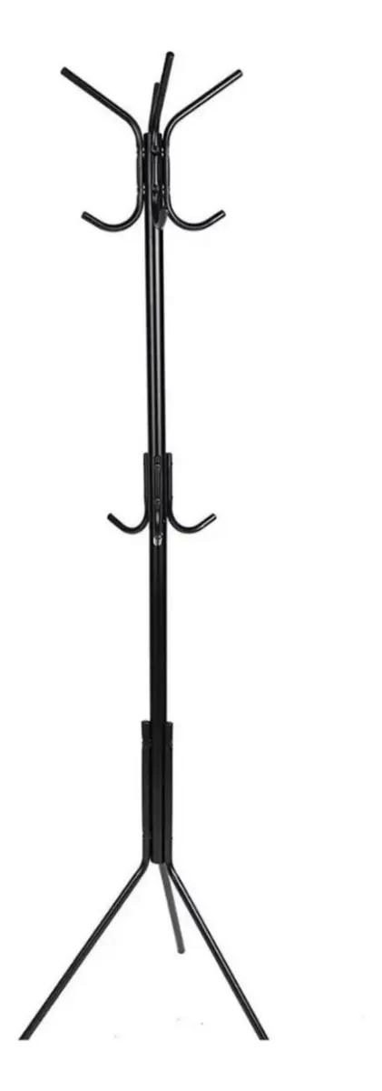 COLGADOR PERCHERO TRIPODE DE METAL PARA ROPA Y ACCESORIOS 175X45 CM - 1