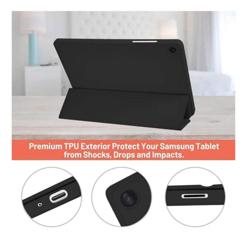 FUNDA PROTECTORA TIPO SMART CASE PARA TABLET SAMSUNG COMPATIBLE CON VARIOS MODEL - 3
