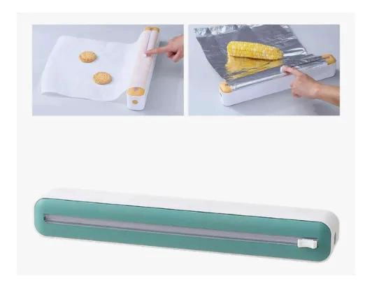 DISPENSADOR CON CORTADOR PARA PAPEL FILM Y ALUMINIO EN COCINA - 3