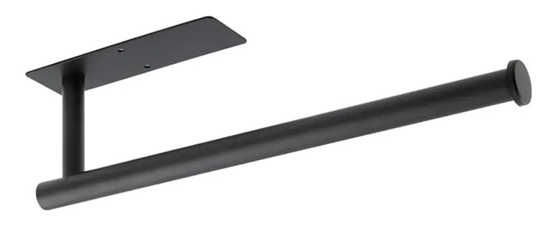 PORTAROLLOS AUTOADHESIVO DE ACERO INOXIDABLE PARA PAPEL TOALLA DE BAÑO - 1