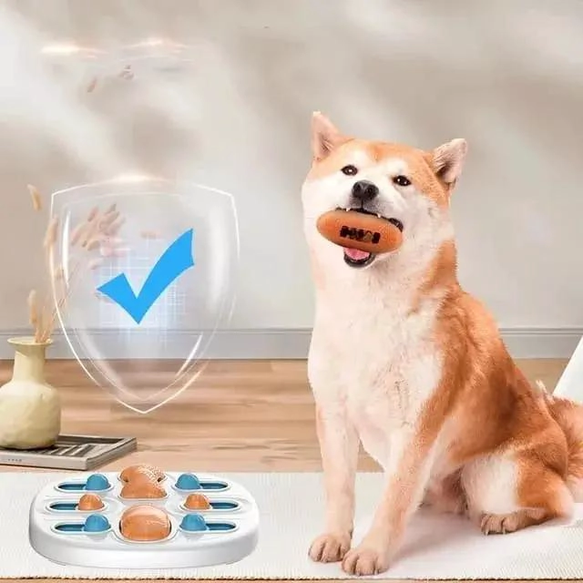 JUGUETE DISPENSADOR INTERACTIVO PARA COMIDA DE PERRO Y ALIMENTOS - 4