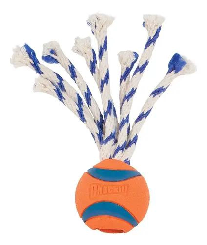 JUGUETE DE GOMA RESISTENTE PARA PERROS PEQUEÑOS ULTRA TOSS - 1