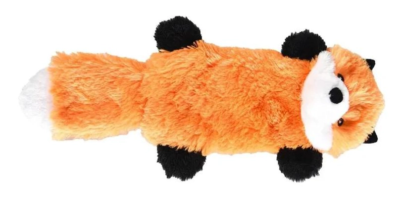 PELUCHE DE ZORRO SUAVE E INTERACTIVO PARA MASCOTAS DE 16X43 CM - 1