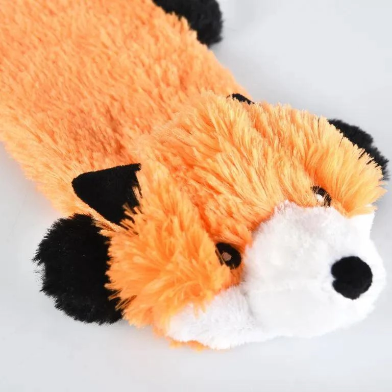 PELUCHE DE ZORRO SUAVE E INTERACTIVO PARA MASCOTAS DE 16X43 CM - 3