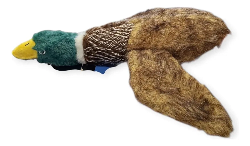 JUGUETE PARA PERROS CON FORMA DE PATO REALISTA Y SONIDO INTEGRADO - 2
