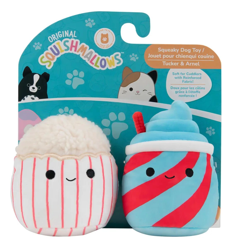PACK DE 2 PELOTAS SONORAS PARA PERROS EN POLIE STER RESISTENTE - 1