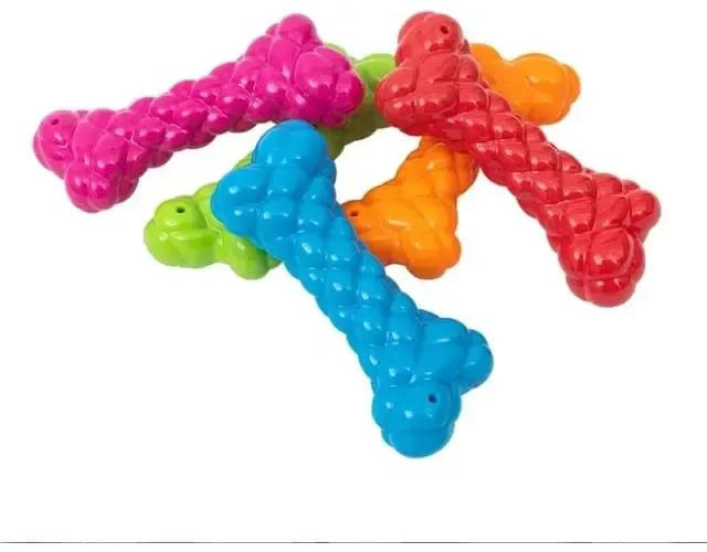 JUGUETE PARA PERRO EN GOMA FLEXIBLE CON SONIDO Y DISEÑO ROBUSTO - 2
