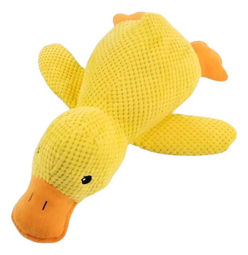 JUGUETE DE PELUCHE PARA PERROS CON SONIDO PARA MORDER Y JUGAR - 1