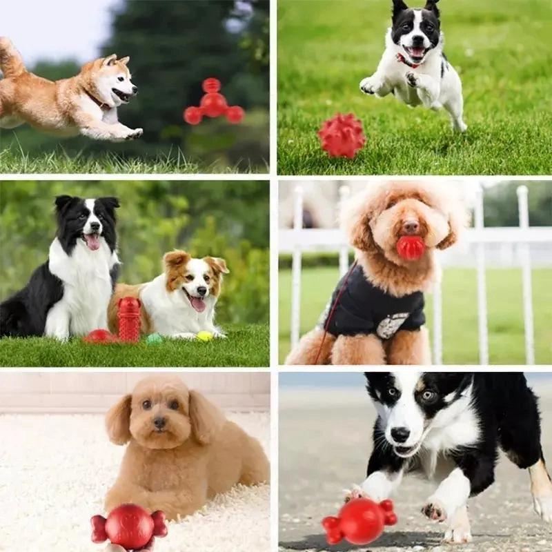 JUGUETE MORDEDOR EXTRA RESISTENTE PARA PERROS TIPO KONG - 3