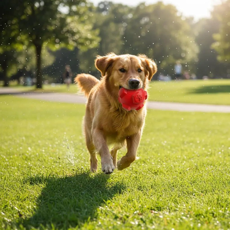 PELOTAS RESISTENTES PARA PERROS TIPO JUGUETE INTERACTIVO PARA MASCOTAS - 2