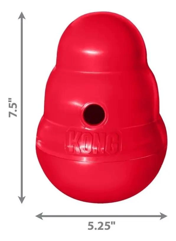 JUGUETE INTERACTIVO PARA PERRO TAMAÑO GRANDE COLOR ROJO - 4
