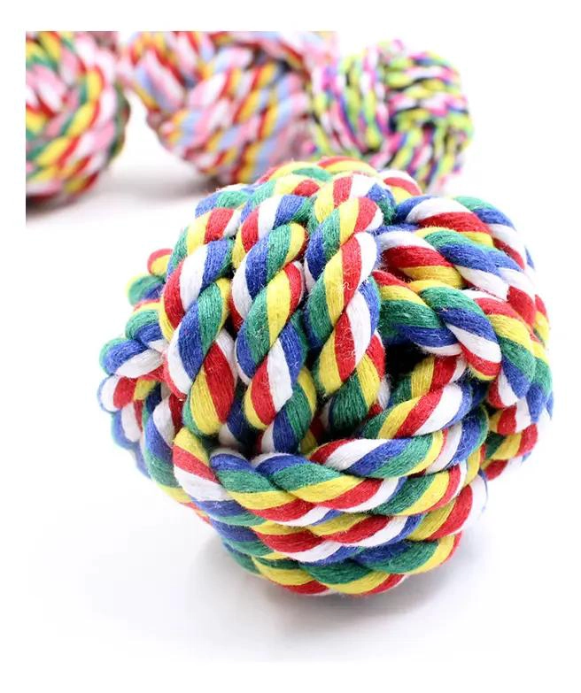 SET DE 12 JUGUETES PARA PERRO CON DISCO, PELOTA, CUERDA Y MAS - 5