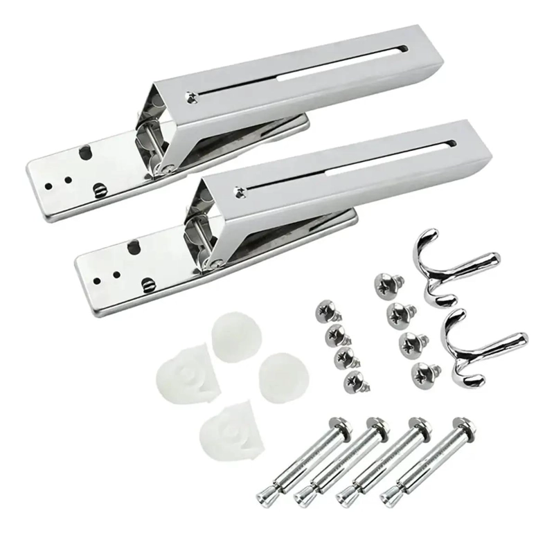 SOPORTES PLEGABLES DE ACERO INOXIDABLE PARA MICROONDAS RESISTENTE - 2