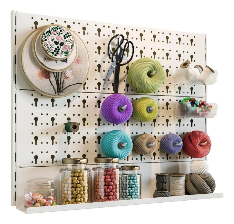 ORGANIZADOR DE PARED PARA ESCRITORIO CON COMPARTIMENTOS MULTIPLES 50X60X10 CM - 1