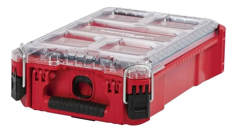 CAJA ORGANIZADORA COMPACTA PARA HERRAMIENTAS CON COMPARTIMENTOS AJUSTABLES - 1