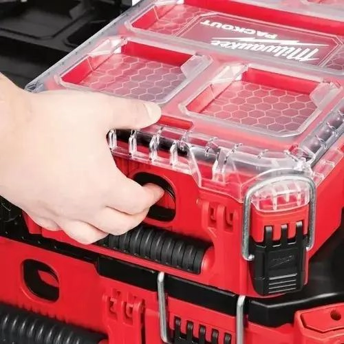 CAJA ORGANIZADORA COMPACTA PARA HERRAMIENTAS CON COMPARTIMENTOS AJUSTABLES - 4