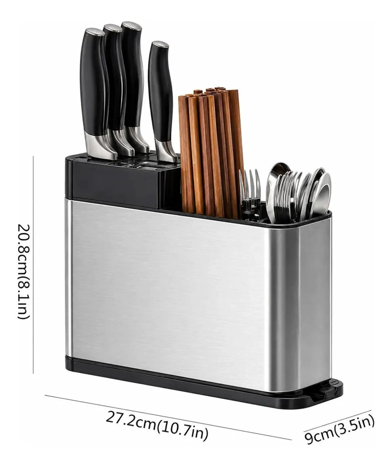 SET ORGANIZADOR DE COCINA ACERO INOXIDABLE PARA LAVAPLATOS - 2