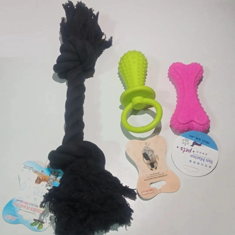 KIT COMPLETO DE JUGUETES Y ACCESORIOS PARA PERROS GRANDES - 2