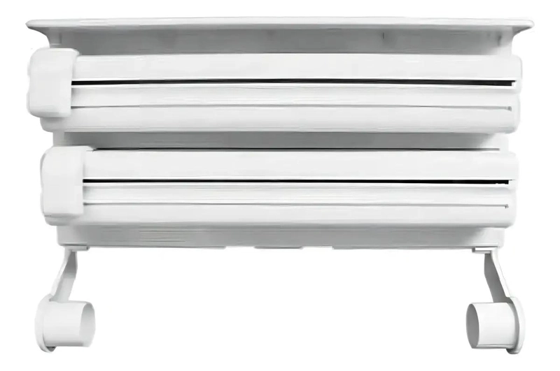 PORTARROLLO TRIPLE BLANCO PARA DISPENSAR TOALLAS EN COCINA - 3