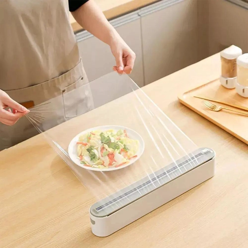 DISPENSADOR Y CORTADOR PRACTICO PARA FILM DE COCINA CON DISEÑO FUNCIONAL - 2