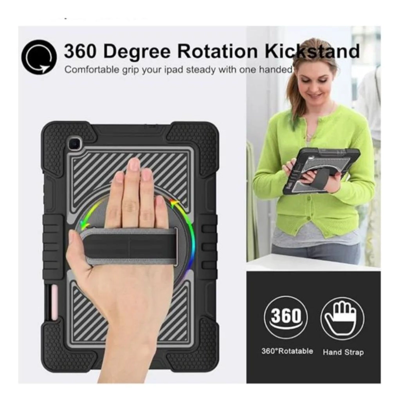 FUNDA PROTECTORA RESISTENTE PARA TABLET SAMSUNG TAB S6 LITE 10.4 PULGADAS - 5