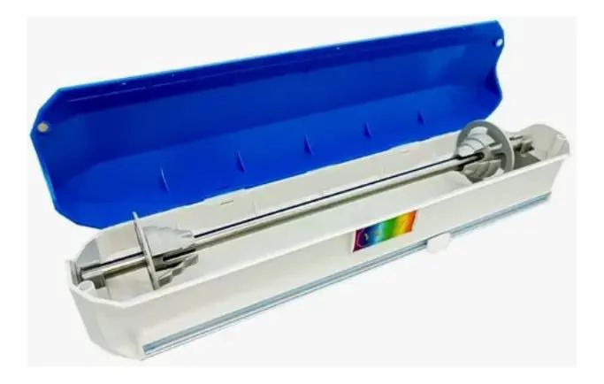 DISPENSADOR PRACTICO CON CORTADOR PARA FILM Y PAPEL ALUMINIO - 2