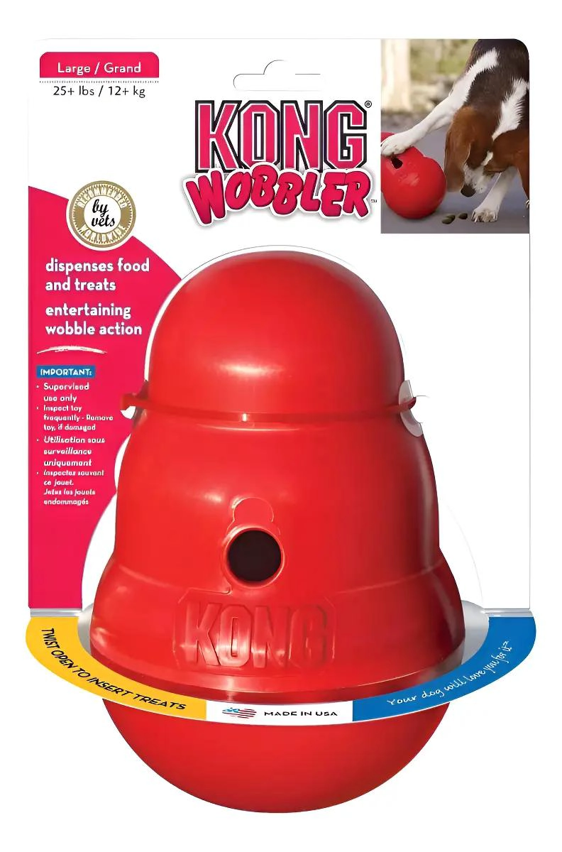 JUGUETE INTERACTIVO PARA PERROS WOBBLER TAMAÑO GRANDE - 1