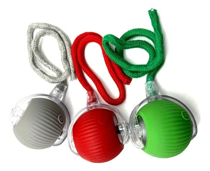 GENÉRICO PELOTAS INTERACTIVAS INTELIGENTES USB PARA PERROS Y GATOS PACK DE 2 UNIDADES