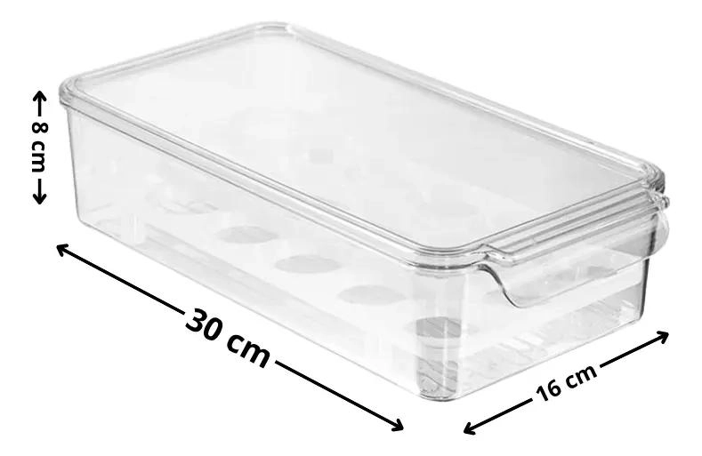 ORGANIZADOR PARA HUEVOS CON CAPACIDAD PARA 12 UNIDADES PARA REFRIGERADOR - 2