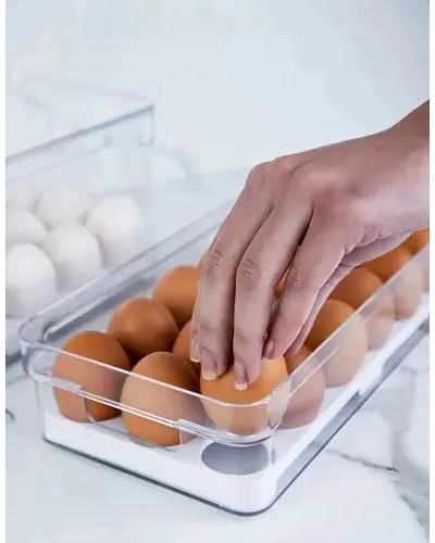 ORGANIZADOR PARA HUEVOS CON CAPACIDAD PARA 12 UNIDADES PARA REFRIGERADOR - 3